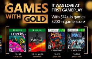 Games with Gold luty 2017
