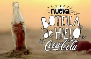 Coca-Cola zastosowała butelkę z ... lodu. W Kolumbii.