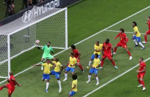 Mundial 2018. Brazylia - Belgia 1-2 w ćwierćfinale