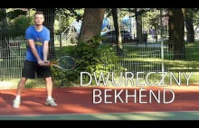 Arka Jordan - jak zagrać dwuręczny bekhend (2hbh backhand) - podstawy te...