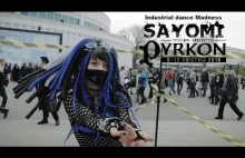 Szalony taniec Cybergoth klip taneczny - Pyrkon 2016