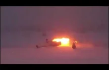 Footage of the Russian Tu-22M3 Bomber Crashing at Olenegorsk AB(Murmansk...