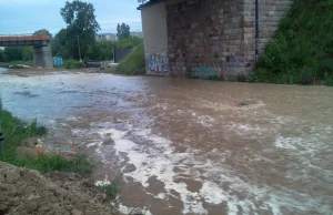 Jeszcze nie skończono budowy południowej obwodnicy Radomia, a już jest pod wodą.