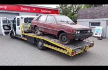 Polonez 1500 po dwudziestoletnim pobycie w garażu