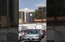 Nagłe zawalenie biurowca podczas trzęsienia ziemi w Meksyku