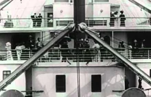 TITANIC - oryginalne ujęcia filmowe z 1912 roku.
