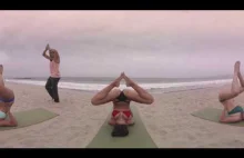 Yoga lekcja w 3D