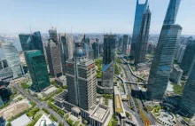 Zdjęcie przedstawia panoramę Szanghaju w 360° - 195 gigapikseli!