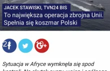 Der tvn24 przedstawia dobrą wiadomość dla Polski jako koszmar. Wyżyny propagandy