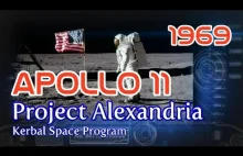 Misja Apollo 11 odtworzona w Kerbal Space Program