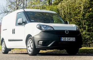 Pierwszy 'polski' elektryczny dostawczak to włoski Fiat Doblo