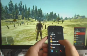 Kontroluj telefon bohatera GTA V przy pomocy własnej komórki