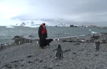 Patriarcha Cyryl spotkał się z pingwinami