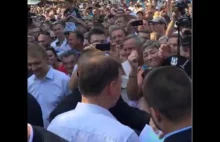 Tłumy witają prezydenta Andrzeja Dudę w Janowie Lubelskim (08.08.2015