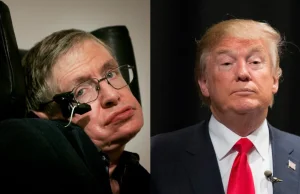 Stephen Hawking i ponad 350 naukowców pisze list do Trumpa