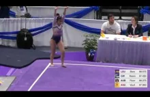 Auburn Gymnastics: Samantha Cerio Łamie obie nogi