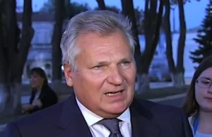 Kwaśniewski: Plan Putina nie kończy się na wschodniej Ukrainie