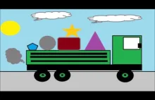 Bajka dla dzieci Ciężarówka transport i budowa dużego auta Truck