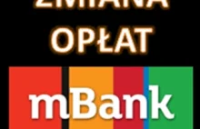 mBank wprowadza prowizje za wypłatę z bankomatów (także własnych!