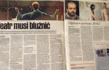 Gazeta Wyborcza broni bluźnierczej i antysemickiej sztuki?