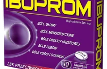 Pogromcy Reklam Farmaceutycznych: Ibuprom z inhibitorem COX