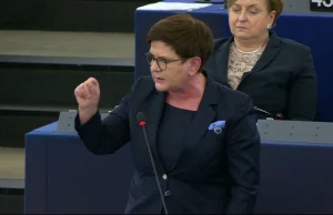 Podczas debaty w PE Szydło krzyczy na Sikorskiego: Pan jest kłamcą!