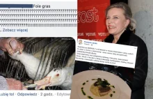 Janda je foie gras na kolację. Fani:czy z torturowanych zwierząt smakuje lepiej?