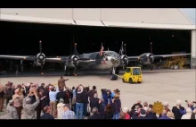Odrestaurowany bombowiec Boeing B-29 Superfortress ponownie w powietrzu