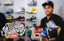 Neymar idzie na zakupy i wydaje ok. 70 000 zł na buty! Zobacz na video co kupił!