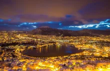 Bergen - zimowa panorama