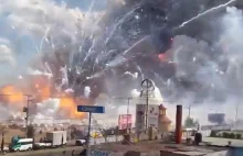 Meksyk: Wielki wybuch na rynku z fajrewerkami. Są zabici i ranni...