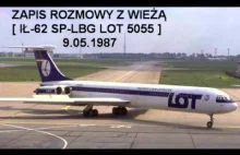 NAGRANIE ROZMOWY Z WIEŻĄ IŁ-62 "KOŚCIUSZKO" 9.05.1987