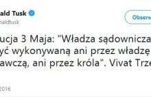 Internauta ośmiesza Donalda Tuska na Twitterze