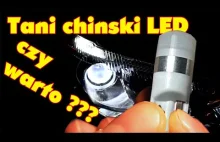 Tanie chinskie żarówki LED w5w. Czy warto?