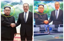 Rosyjska telewizja "photoshopuje" Kim Dzong Una. Dodali mu uśmiech