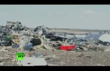 Pierwszy film z miejsca katastrofy rosyjskiego Airbusa 7K9268 A321.