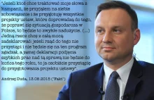 Co ten Duda? Prezydent daje deadline rządowi na ustawę "500 zł na dziecko".