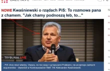 Kwaśniewski o rządach PIS :)