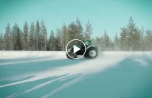 130 km/h traktorem...po lodzie