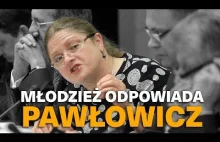 Młodzież odpowiada na skandaliczne słowa Krystyny Pawłowicz
