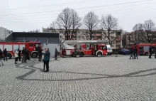 Pożar w gmachu Telewizji Polskiej, ewakuowano pracowników