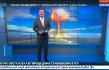 "Wiadomości" rosyjskiej TV publicznej: Zaopatrujcie schrony w żywność i...