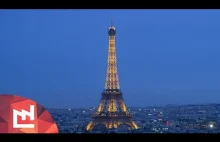 Skomplikowany system luster, żeby widzieć Wieżę Eiffel'a