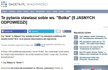 Gazeta Wyborcza instruuje swoich czytelników co mają myśleć o sprawie "TW Bolka"