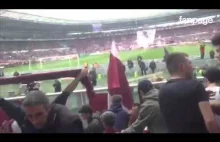 Wybuch bomby na stadionie w turynie podczas meczu Torino - Juventus.