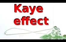 Efekt Kaye'a - skaczący płyn