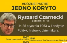 #RóżnePartieJednoKoryto. Ryszard Czarnecki