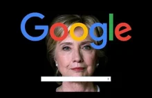 Google manipuluje podpowiedziami podczas wyszukiwania fraz związanych z Clinton