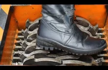 Experiment: Shredding Knee-high Boots - The Shredder...