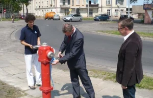 Czegoś takiego jeszcze nie było - otwarcie hydrantu...